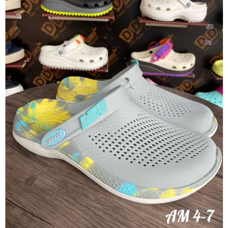 Crocs Lite Ride Clog รองเท้าแตะ แบบลำลอง มาใหม่สุดฮิต ใส่ได้ทุกเพศ มี ...