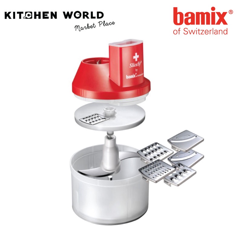 Bamix ASS-Y  150.146 Slicesy (1-5) Red / อุปกรณ์เสริมสำหรับเครื่อง Bamix