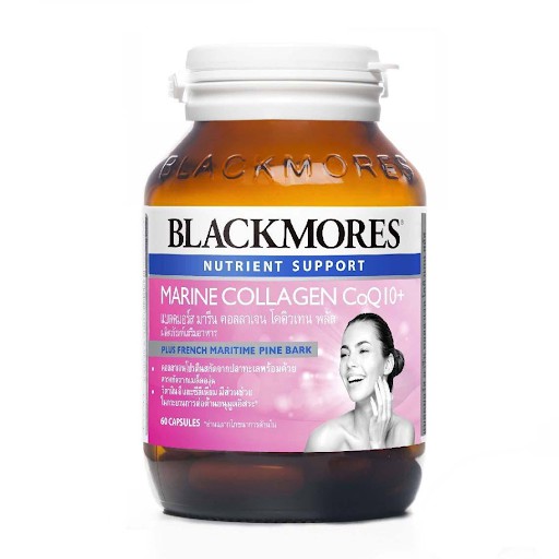 แบลคมอร์ส มารีน คอลลาเจน โคคิวเทน พลัส BLACKMORES MARINE COLLAGEN COQ10+