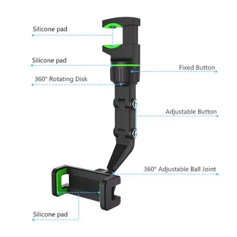 UNIVERSAL CLIP Cellphone Holder ขาหนีบโทรศัพท์ มือถือ FLEXBLE JOINTS #7