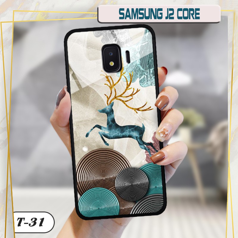 เคสกระจก 3D Samsung Galaxy J2 Core