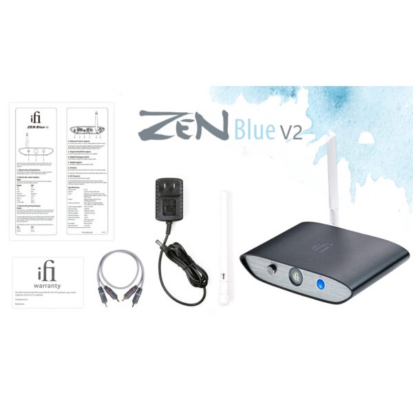 iFi Audio ZEN BLUE V2 ประกันศูนย์ไทย High-resolution Bluetooth DAC ตัวรับบลูทูธแดคแอมป์ คุณภาพสูง