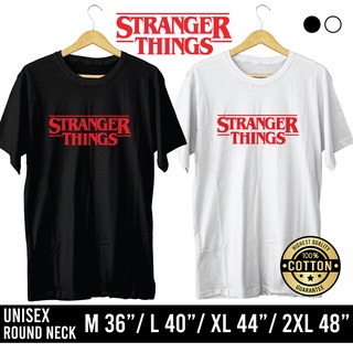 FullyShop เสื้อยืดคอกลมสกรีนลาย STRANGER THING (แขนสั้น)