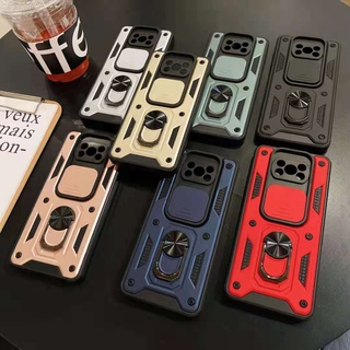 Xiaomi POCO X3 Pro F3 POCO M3 Pro เคสแข็ง สไลด์กล้อง เคสแม่เหล็ก POCO M4 Pro 5G X4