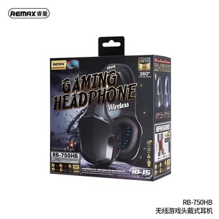 หูฟังอินเอียร์ไร้สายRemax RB-750HB Wireless Gaming Headphone หูฟังครอบหู เสียงดี หูฟังREMAX หูฟังครอบหูเล่นเกมส์ (รับประ