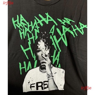 irjfje Rihanna สไตล์ตะวันตก เสื้อยืด ผู้หญิง ผู้ชาย สไตล์เกาหลีเสื้อยืดลาย RIHANNA ดพิมพ์ลาย เสื้อยืดผ้าฝ้าย คอกลม cotto