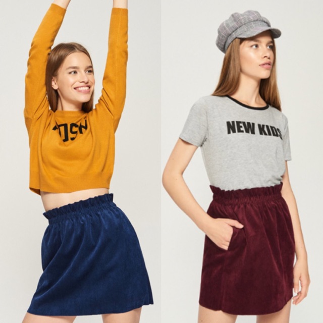 กระโปรงสั้น แบรนด์ Sinsay