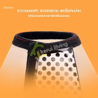 Harmcat ป้องกันการกัดการบาดเจ็บ Collar ปลอกคอสุนัข มีหลายขนาด คอลล่าPVC กันเลีย ปลอดสารพิษ ปลอกคอกันเลีย