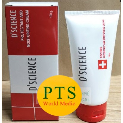 (exp 07-2026) D-Science Protectant Cream 100 g. ดีไซนซ์ ครีมปกป้องผิวหนัง