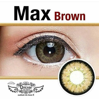 คอนเเทคเลนส์  สี Max brown