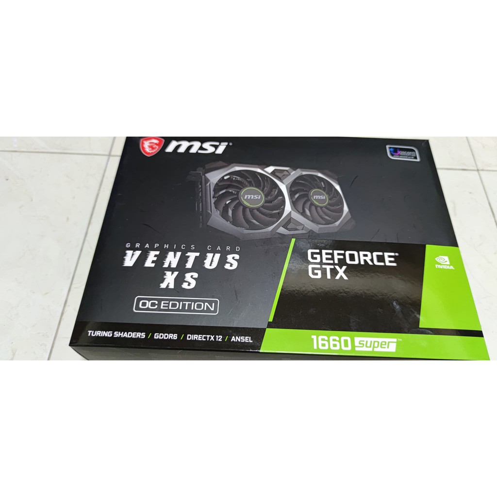 MSI GeForce GTX 1660 Super Ventus XS OC (มือหนึ่ง Hynix)