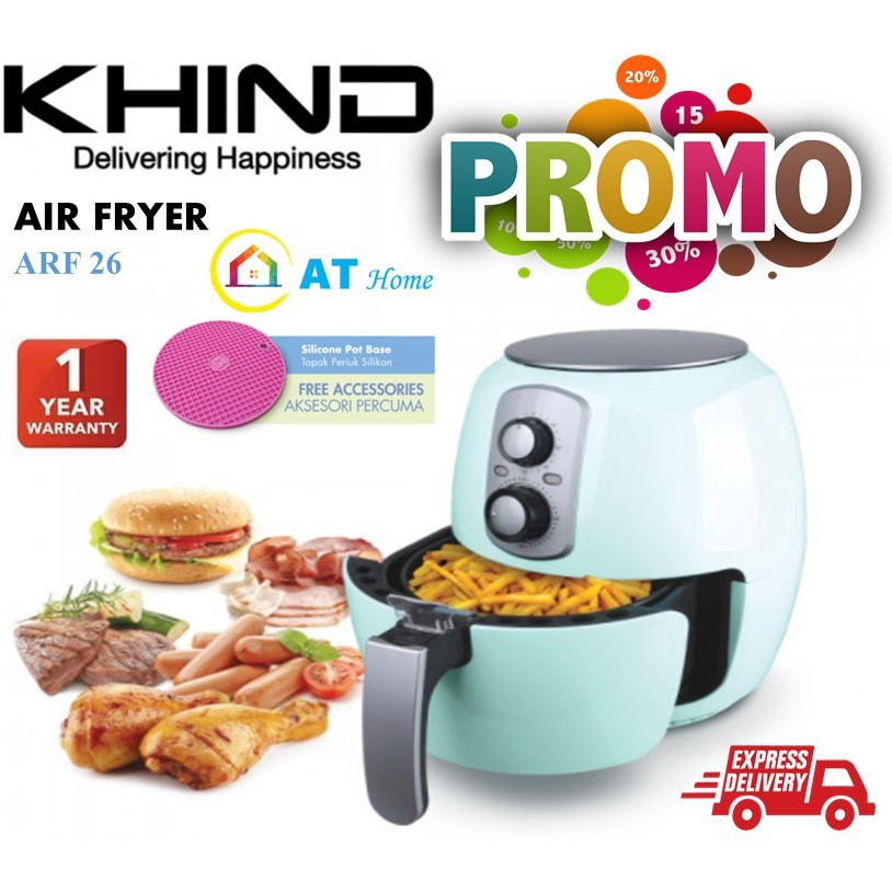 Khind Air Fryer ARF26 2.6L