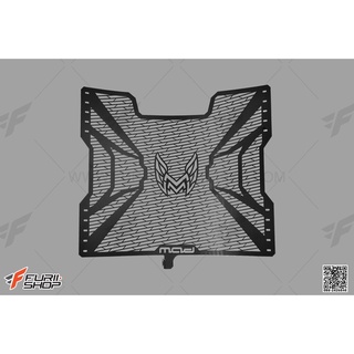 การ์ดหม้อน้ำ Radiator Guard M.A.D Black FOR KAWASAKI ZX-6R 2019