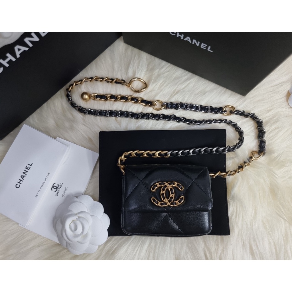 Used Chanel19 Belt Bag