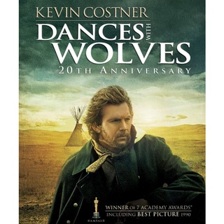 DVD Dances with Wolves จอมคนแห่งโลกที่ 5 : 1990 #หนังฝรั่ง (ดูพากย์ไทยได้-ซับไทยได้)
#ออสการ์ ภาพยนตร์ยอดเยี่ยม1990