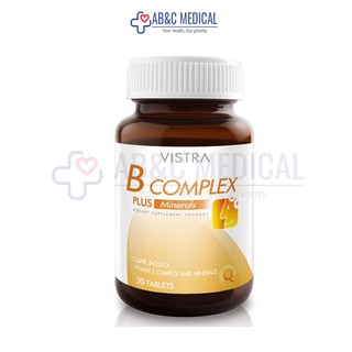 EXP:09/03/26 Vistra B Complex plus minerals 30s วิตามินบี วิสตร้า วิสทร้า