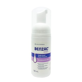 โปรโมชั่น : Benzac เบนแซค สปอตส์ เดย์ลี่ เฟเชียล โฟม คลีนเซอร์ 130ml
