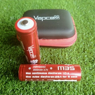 Vapcell INR18650 3500mAh หัวนูน หัวเรียบ แท้💯