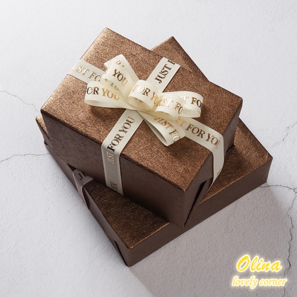 ริบบิ้นผ้าซาติน กว้าง 16 มม. ยาว 9.1 ม. ต่อม้วน สําหรับตกแต่งกล่องเค้ก