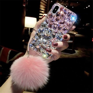 เคสโทรศัพท์มือถือ TPU แบบนิ่ม ประดับเพชรเทียม 3 มิติ แฮนด์เมด พร้อมลูกบอล สําหรับ OnePlus 1+ Nord 2T CE 2 Lite ACE 10 Pro 9RT N20