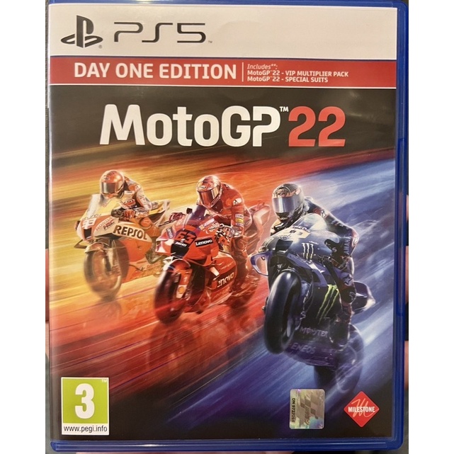 [มือสอง] PS5: MotoGP 22 [Z2] [เมนูเกมภาษาไทย]