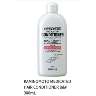 Kaminomoto MEDICATED HAIR CONDITIONER B&amp;P

ครีมนวด​ 300ml.