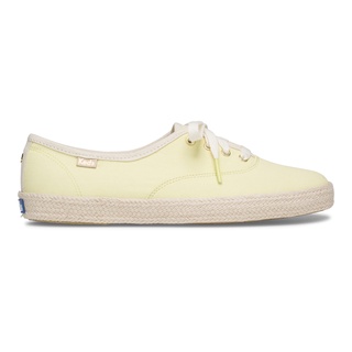 Keds รุ่น Champion Ks Neon Canvas รองเท้าผ้าใบ ผู้หญิง สี NEON YELLOW - WF63085