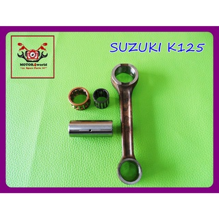 SUZUKI K125 PISTON CONNECTING ROD KIT SET "MADE in JAPAN" //  ก้านสูบชุด ชุดก้านสูบ ก้านสูบ สินค้าคุณภาพดี ครบชุด งานญี่