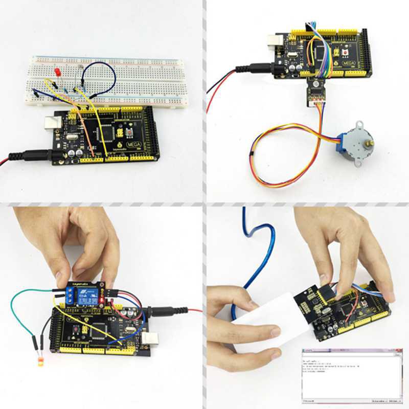 Mega 2560 R3 Super Starter Kit Rfid Learning Kit with for Arduino ...