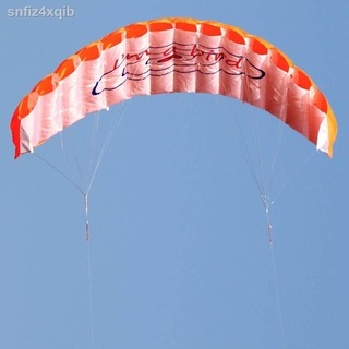 Ready Stock outdoor Fun dual line Stunt parafoil ร่มชูชีพ Rainbow Sports Beach Kite(COD มีให้ใน dorothymohney)