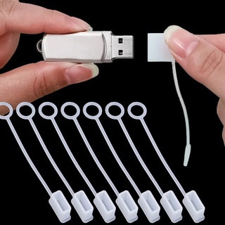 ปลั๊กกันฝุ่น สําหรับขยายสายชาร์จ USB-A พร้อมเชือก 1 5 ชิ้น