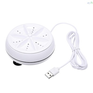 2in1 เครื่องซักผ้า ขนาดพกพา แบบหมุน พร้อมสาย USB สำหรับการเดินทาง ใช้ที่บ้าน