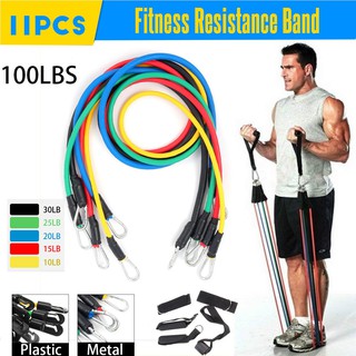 excercise resistance bands วงต้านทานชุด ดึงเชือกออกกำลังกายยางยืดวงออกกำลังกาย อุปกรณ์ออกกำลังกายโยคะ ยางหลอดเหยียบ