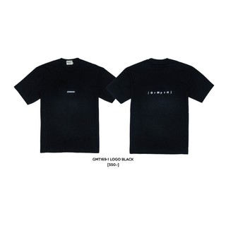 GMT169-1 LOGO BLACK เสื้อยืดสีดำ