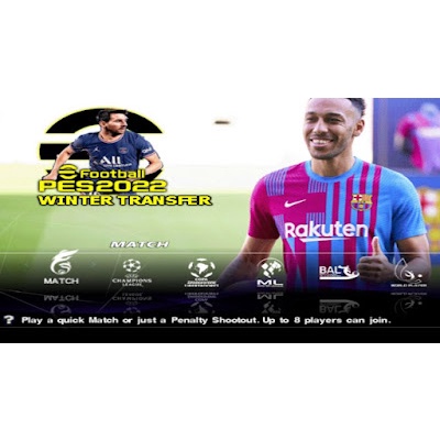แผ่นเกมส์ eFOOTBALL PES2022 Winter Transfer #ภาษาอังกฤษ# PS2 Playstation 2 คุณภาพสูง ราคาถูก