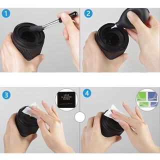 มืออาชีพ DSLR เลนส์กล้องชุดทำความสะอาดขวดสเปรย์เลนส์ปากกาแปรงเป่าลม เตรียมจัดส่ง ส่งของจากเชียงใหม่