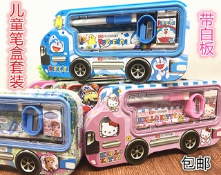 ชุดกล่องดินสอ เครื่องเขียน ลายการ์ตูนโดราเอมอน เฮลโลคิตตี้ ส…