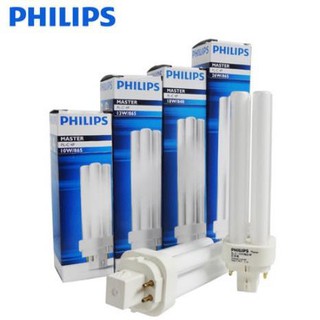 หลอดตะเกียบฟิลิปส์ Philips Master PL-C 13W/18W/26W 3000K/6500K 2Pin