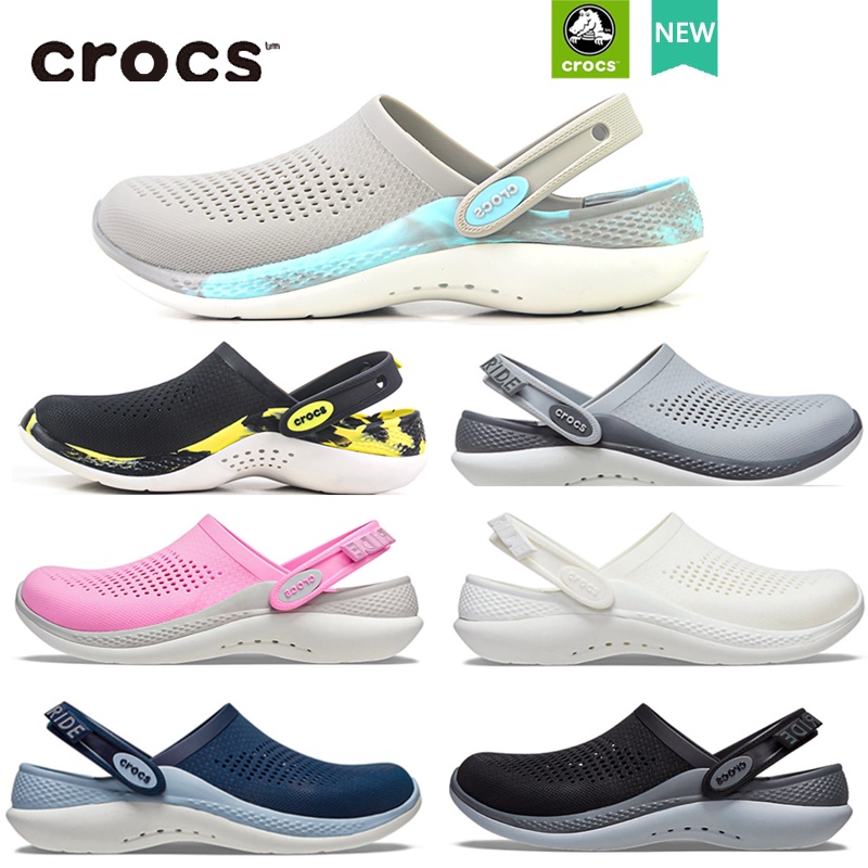 croc แท้ Crocs LiteRide 360 Clog ของแท้ สไตล์ใหม่ ใส่ออกนอกบ้าน น้ําหนักเบา สบาย เหมาะกับผู้ชาย ผู้หญิง207634