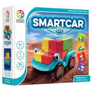 SMART GAMES, Smart Car 5x5 ของเล่นฝึกสมอง เสริมเชาว์ สำหรับเด็ก 4 ปีขึ้นไป ลิขสิทธิ์แท้ จากเบลเยียม ตัวแทนในไทย