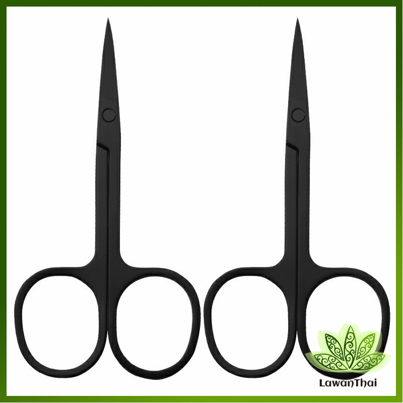 Lawan กรรไกร ตัดขนจมูก  ตัดเล็ม ตัดขนคิ้ว สแตนเลส  ใช้ได้หลายอย่าง beauty scissors ราคา ถูกที่สุด ดีลบีเคเค แกลเลอรีภาพที่ 7