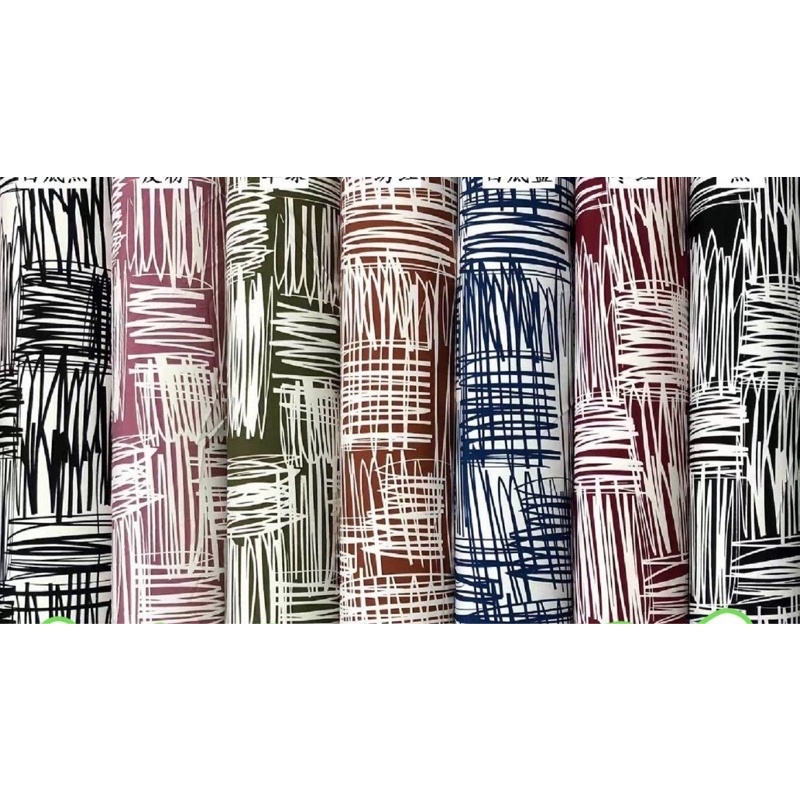 ผ้าไหมอิตาลีกน้ากว้าง 58-60นิ้ว ลายขีด สามารถตัดยาวต่อเนื่องได้