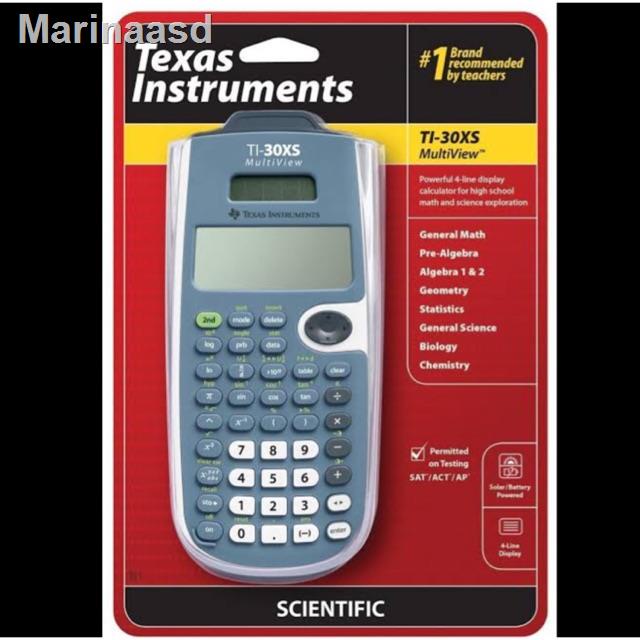 ✕Texas Instruments Ti-30XS MultiView Scientific Calculator ไม่แท้ยินดีคืนเงิน2021 ทันสมัยที่สุด