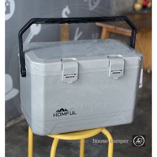 (ส่งจากไทย)กระติกน้ำhomful18Lเก็บความเย็นได้นานถึง72ชมกระติกใส่น้ำแข็งcoolerboxปิคนิก