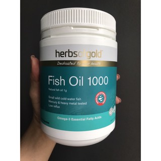 Herbs of Gold Fish Oil 1000 ขนาด 400 แคปซูล