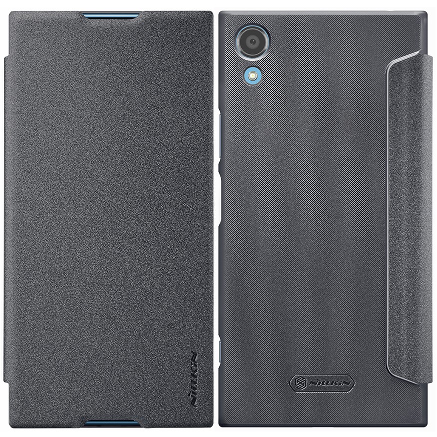 เคส Sony Xperia XA1 Plus Case แท้ 💯% Nillkin Sparkle Leather สี Grey