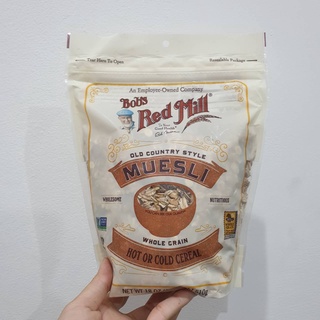 Bobs Red Mill Muesli Cereal 18Oz  บ็อบเรดมิลล์มูสลี่ซีเรียล 18Oz