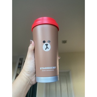 starbucksแก้วลิลิเตดหมีบราวน์จากชอกเกาหลี