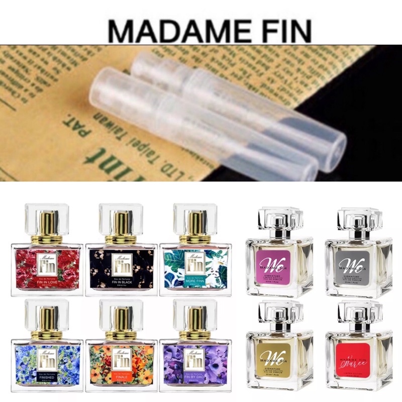 ยอดขายการันตีคุณภาพ   มาดามฟิน 2, 3 ml เหมือนขวดใหญ่ ไม่ใช่น้ำหอมผสม‼️ ราคา ถูกที่สุด ดีลบีเคเค