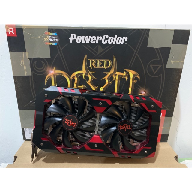 RX580 8GB POWER COLOR Red Devil Golden ( AXRX 580 8GBD5-3DHG/OC )